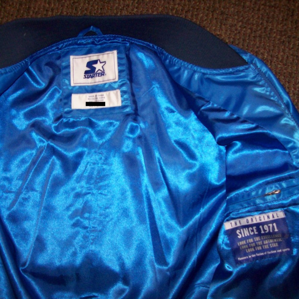 TORONTO BLUE JAYS Starter Full Zip Spring / Fall Jacket 2X - Picture 11 of 11